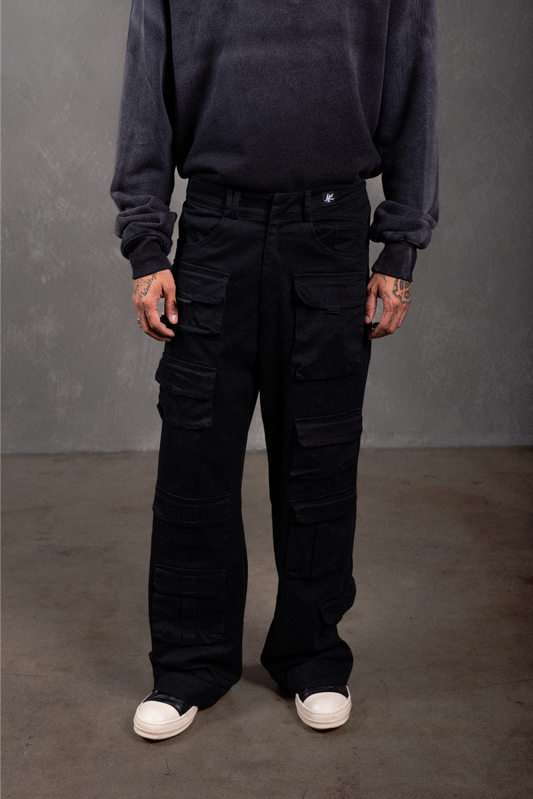 OVERSIZED POCKET CARGO PANTS